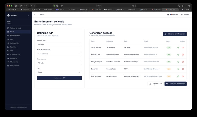 Mercure Sales AI – screenshot 2