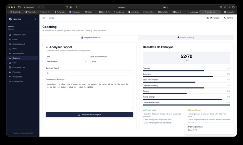 Mercure Sales AI – screenshot 6