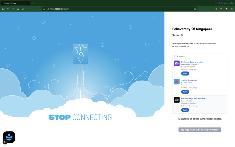 Unauthenticator – screenshot 5