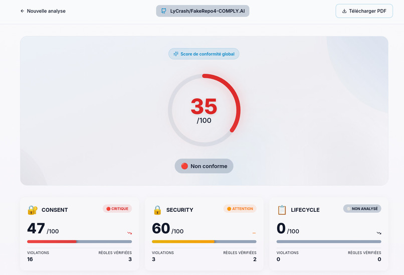 COMPLY.AI – screenshot 3