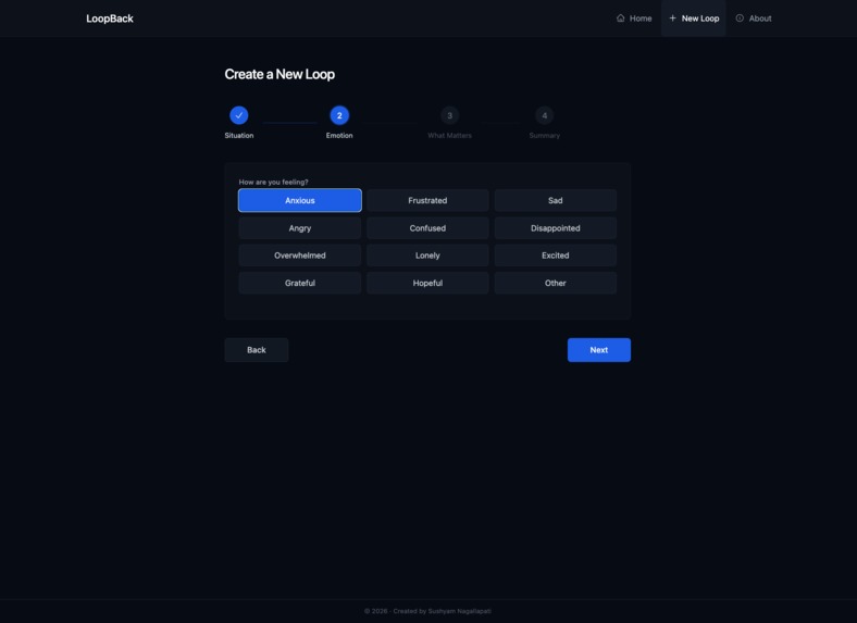 LoopBack - Reflect. Decide. Move Forward. – screenshot 5