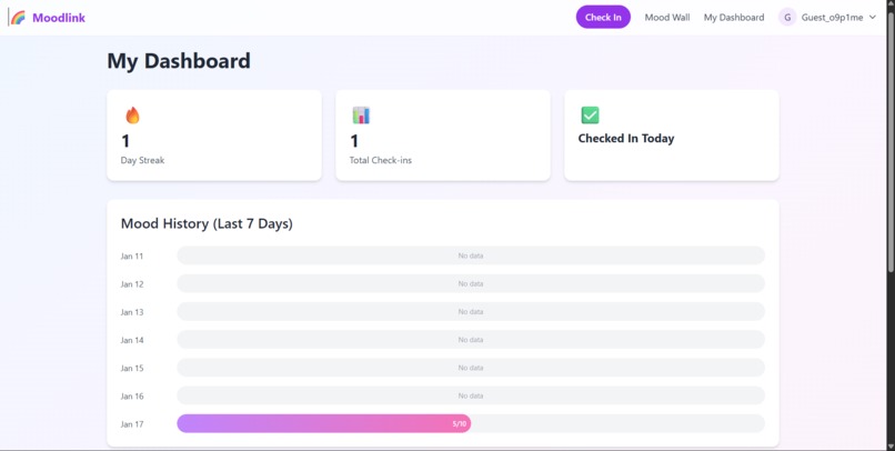Moodlink – screenshot 1