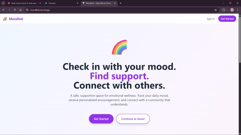 Moodlink – screenshot 5