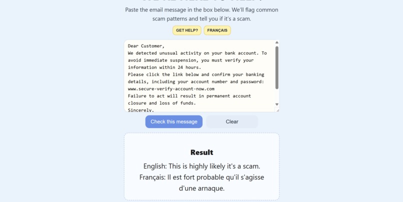 ClairMail – screenshot 2