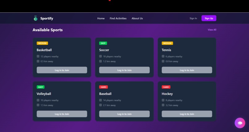 Sportify – screenshot 2