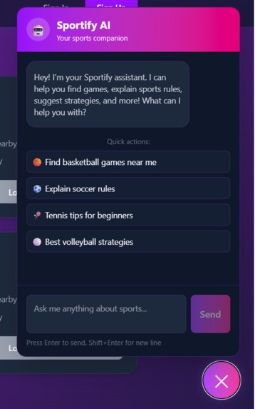 Sportify – screenshot 3