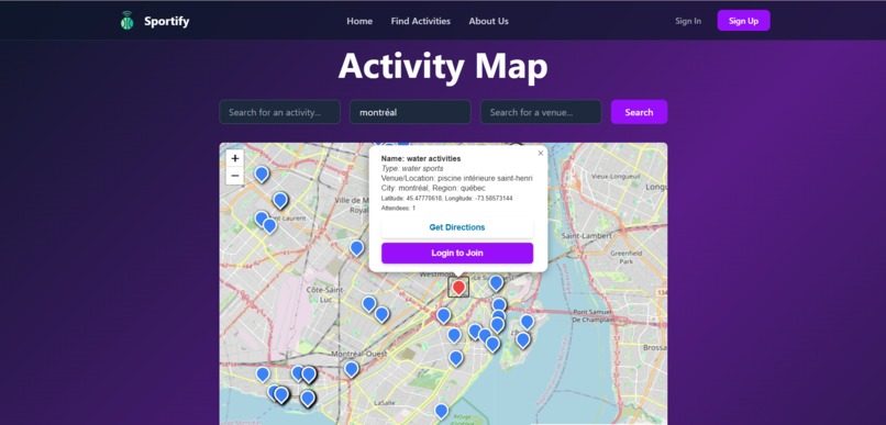 Sportify – screenshot 5