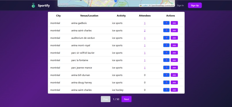Sportify – screenshot 6