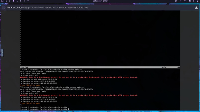 Fact Checker Chrome Extension – screenshot 2