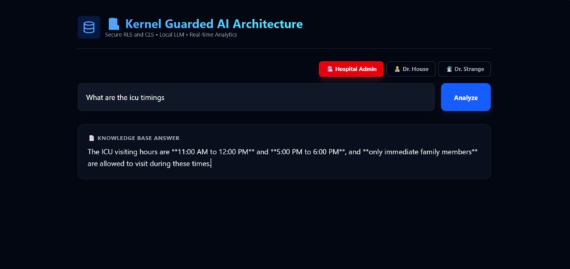 Kernel Guarded AI Architecture – screenshot 4