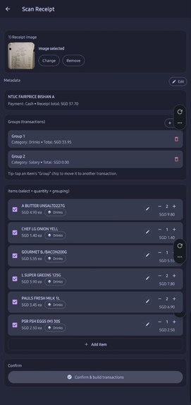 finAunty – screenshot 2