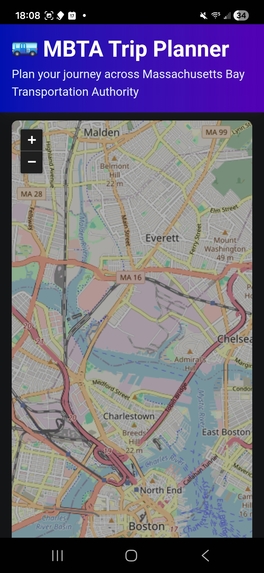 MBTATPCBBP (MBTA Trip Planner Created by Ben Perry) – screenshot 6
