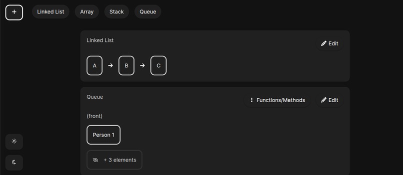 Data Structures & Algorithms Visualizer – screenshot 3