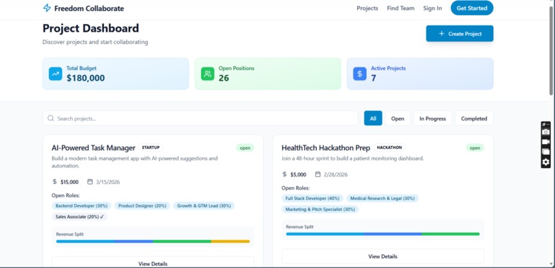 Freedom Collaborate – screenshot 3