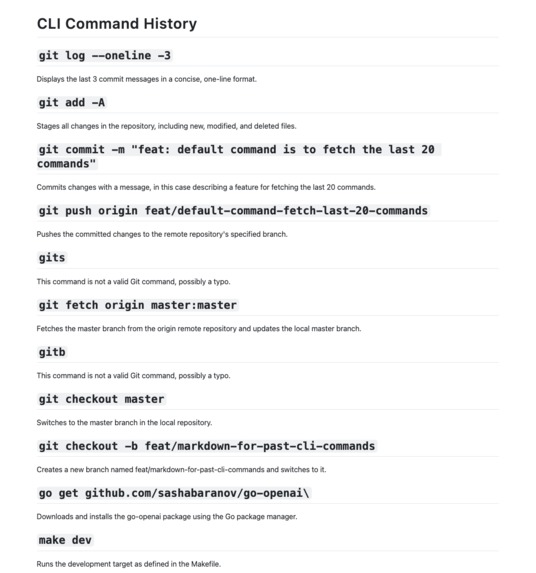 clidump – screenshot 2