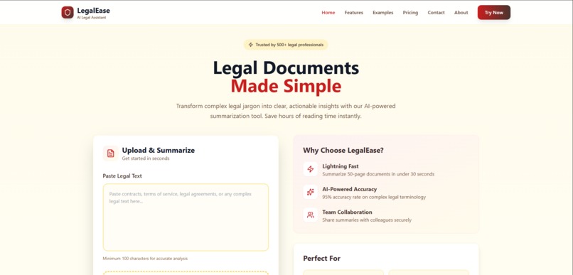 LegalEase – screenshot 1