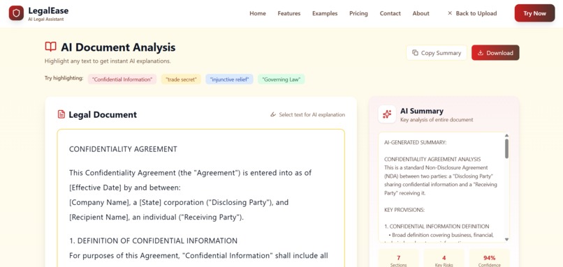 LegalEase – screenshot 3