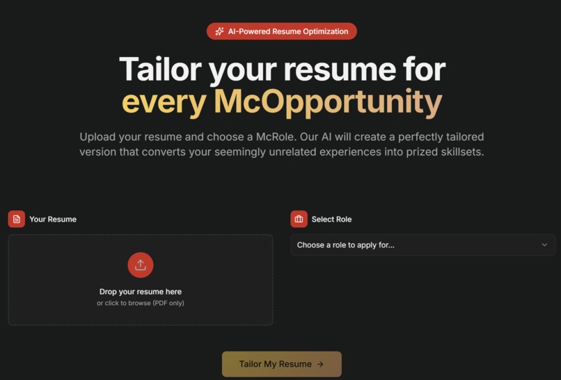 ResuMc – screenshot 1