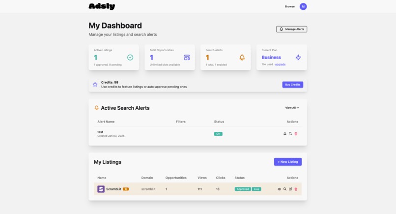 Adsly – screenshot 2