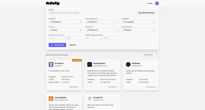 Adsly – screenshot 3