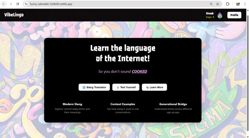 VibeLingo – screenshot 1