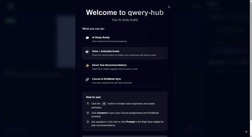 qwery-hub – screenshot 1