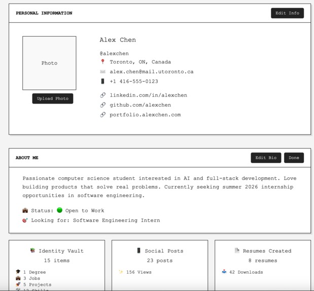 IdentityMaster – screenshot 1