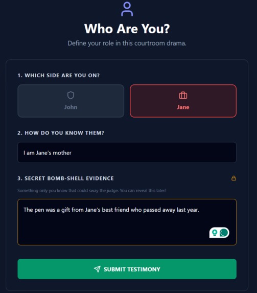 Cross ExaminAItion – screenshot 3