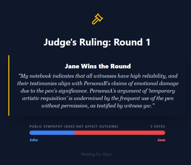 Cross ExaminAItion – screenshot 5