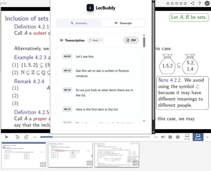 LecBuddy – screenshot 3