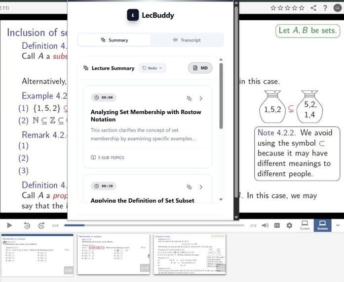 LecBuddy – screenshot 4