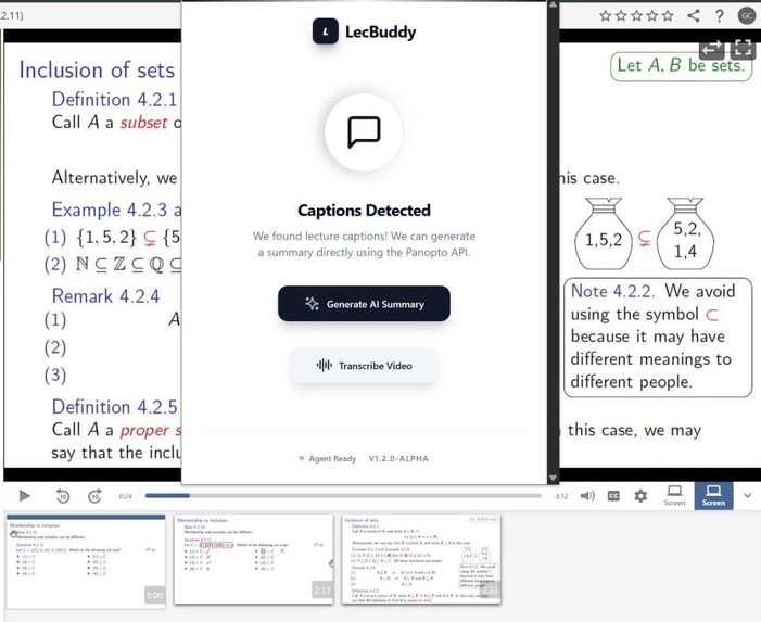 LecBuddy – screenshot 1