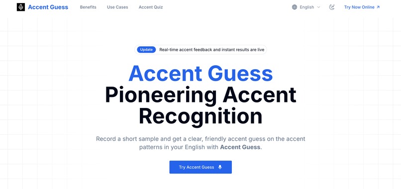 Accent Guesser – screenshot 1