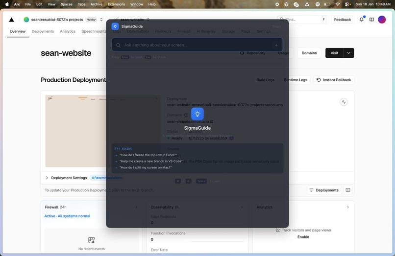 SigmaGuide – screenshot 1