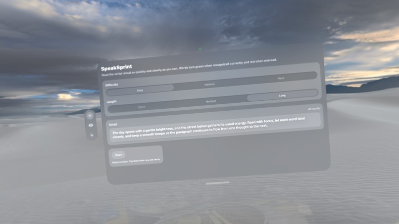 SpeakOS – screenshot 2