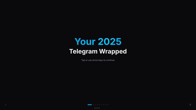 TelegramWrapped – screenshot 1