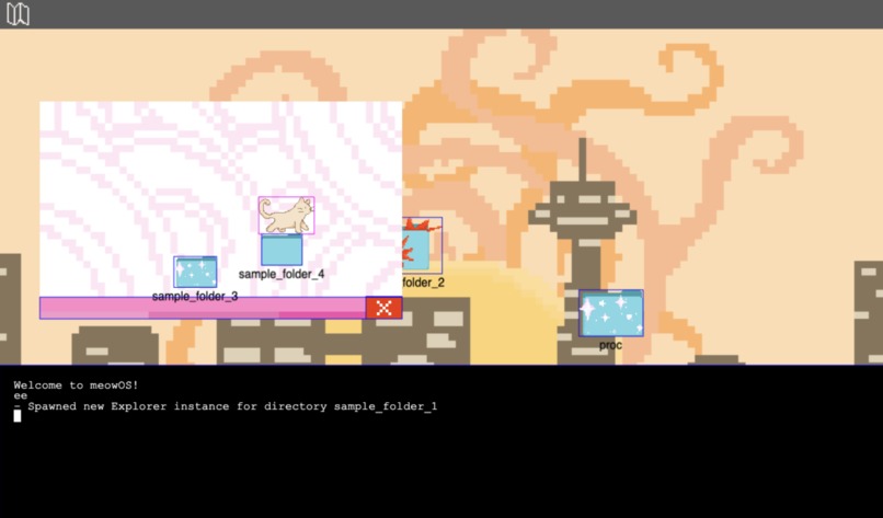 meowOS – screenshot 3