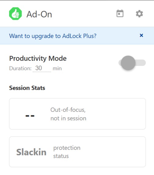 AdLock – screenshot 2