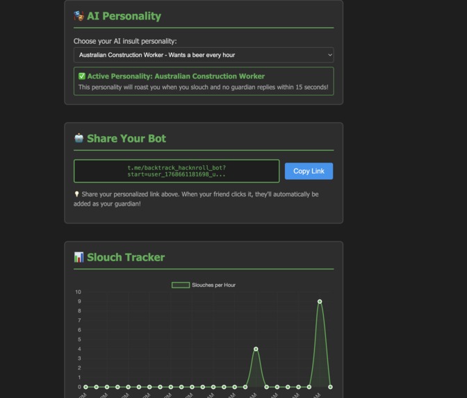 Backtrack – screenshot 2