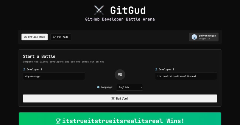 GitGud – screenshot 1