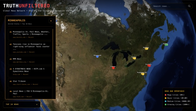 TruthUnfiltered – screenshot 2