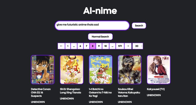 AI-nime – screenshot 1