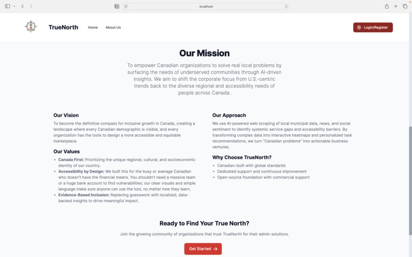 TrueNorth – screenshot 3