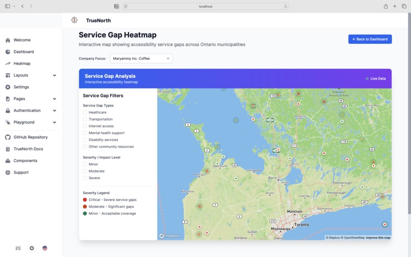 TrueNorth – screenshot 5