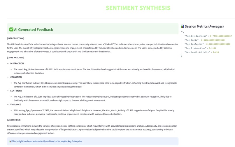 Sentiment Flow – screenshot 2