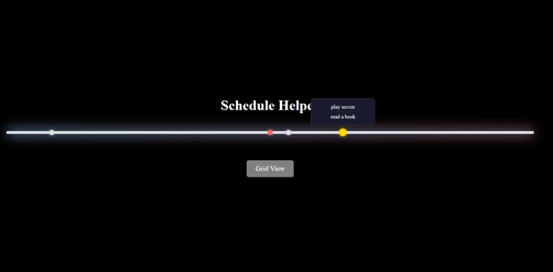 schedule manager – screenshot 1
