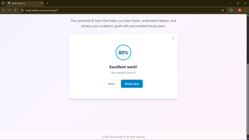 Study Buddy AI – screenshot 4