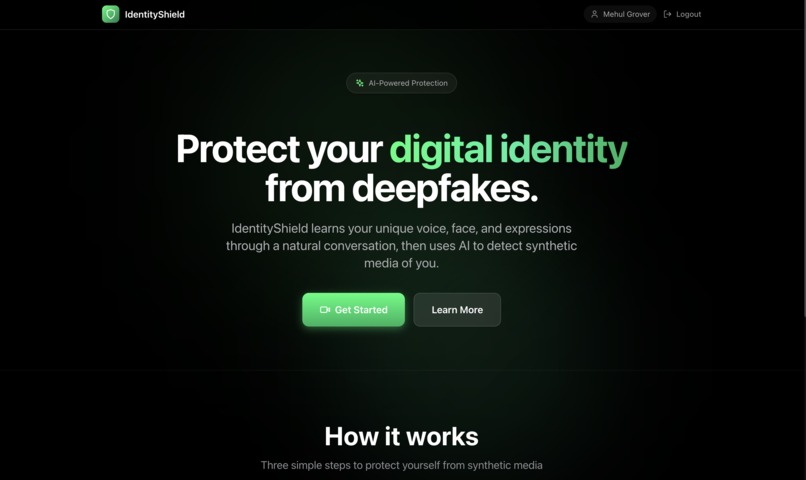 IdentityShield – screenshot 1