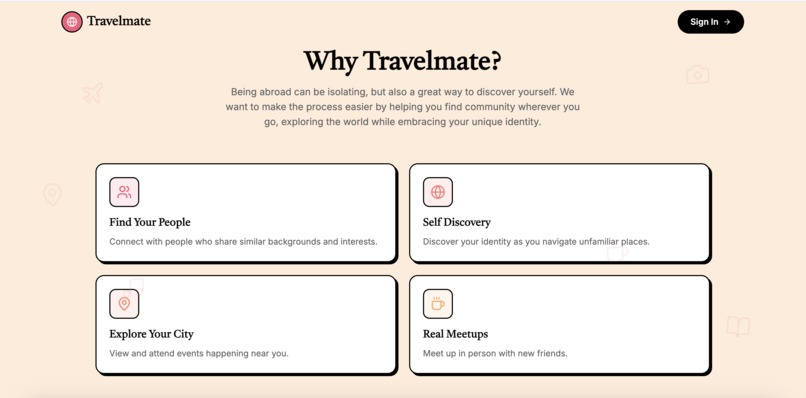 Travelmate – screenshot 2