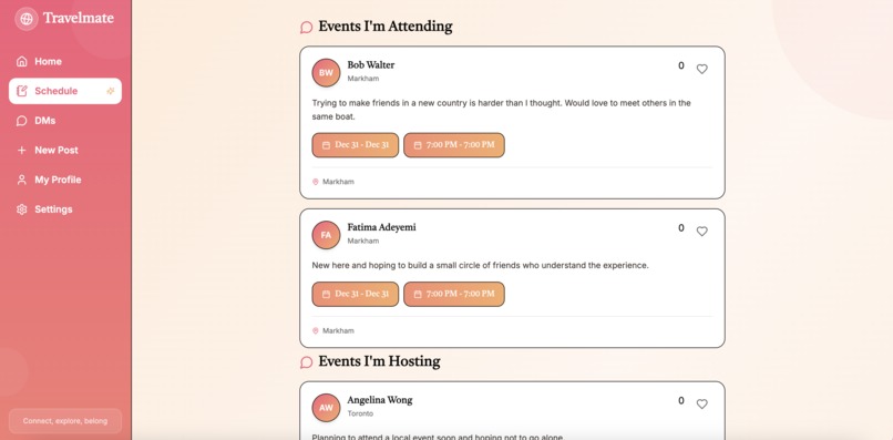 Travelmate – screenshot 4